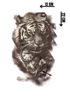 Geçici Aslan Figürlü Dövme Tattoo
