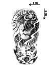 Geçici Aslan Figürlü Dövme Tattoo