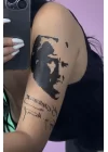 Geçici Atatürk Dövme Tattoo