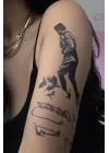 Geçici Atatürk İmza Dövme Tattoo