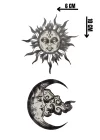 Geçici Ay Ve Güneş Figürlü Dövme Tatto
