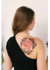 Geçici Çiçek ve Kelebek Dövme Tattoo