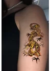 Geçici Ejderha Dövme Tattoo