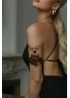 Geçici Geyik Dövme Tattoo