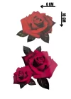 Geçici Gül Figürlü Dövme Tatto