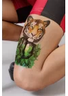 Geçici Kaplan Dövme Tattoo