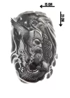 Geçici Karışık Figürlü Dövme Tattoo