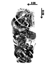 Geçici Karışık Figürlü Dövme Tattoo