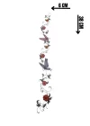 Geçici Kelebek Figürlü Bel/Kol/Bacak Dövme Tattoo