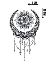 Geçici Lotus Figürlü Dövme Tattoo
