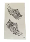 Geçici Melek Kanadı Dövme Tatto