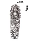 Geçici Rahibe Kol Dövme Tattoo