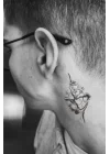 Geçici Saat Figürlü Mini Dövme Tattoo