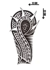 Geçici Tribal Figürlü Dövme Tattoo
