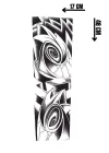 Geçici Tribal Figürlü Dövme Tattoo