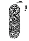 Geçici Tribal Figürlü Dövme Tattoo