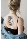 Kadın Ve Yılan Modelli Geçici Dövme Tattoo