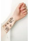 Karışık Panda Geçici Dövme Tattoo