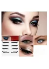 Kendinden Yapışkanlı Sticker Glitter Eyeliner 4 Çift