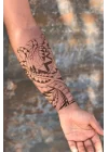 Maori Geçici Dövme Tattoo