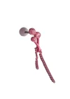 Pembe Renk Zincir Detaylı Cerrahi Çelik Tragus/kıkırdak Küpe (tek)