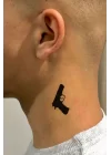 Silah Mini Geçici Dövme Tattoo
