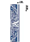 Tribal Figürlü 12 Saat Sonra Kararan Geçici Dövme Tattoo