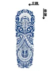 Tribal Figürlü 12 Saat Sonra Kararan Geçici Kol Dövme Tattoo