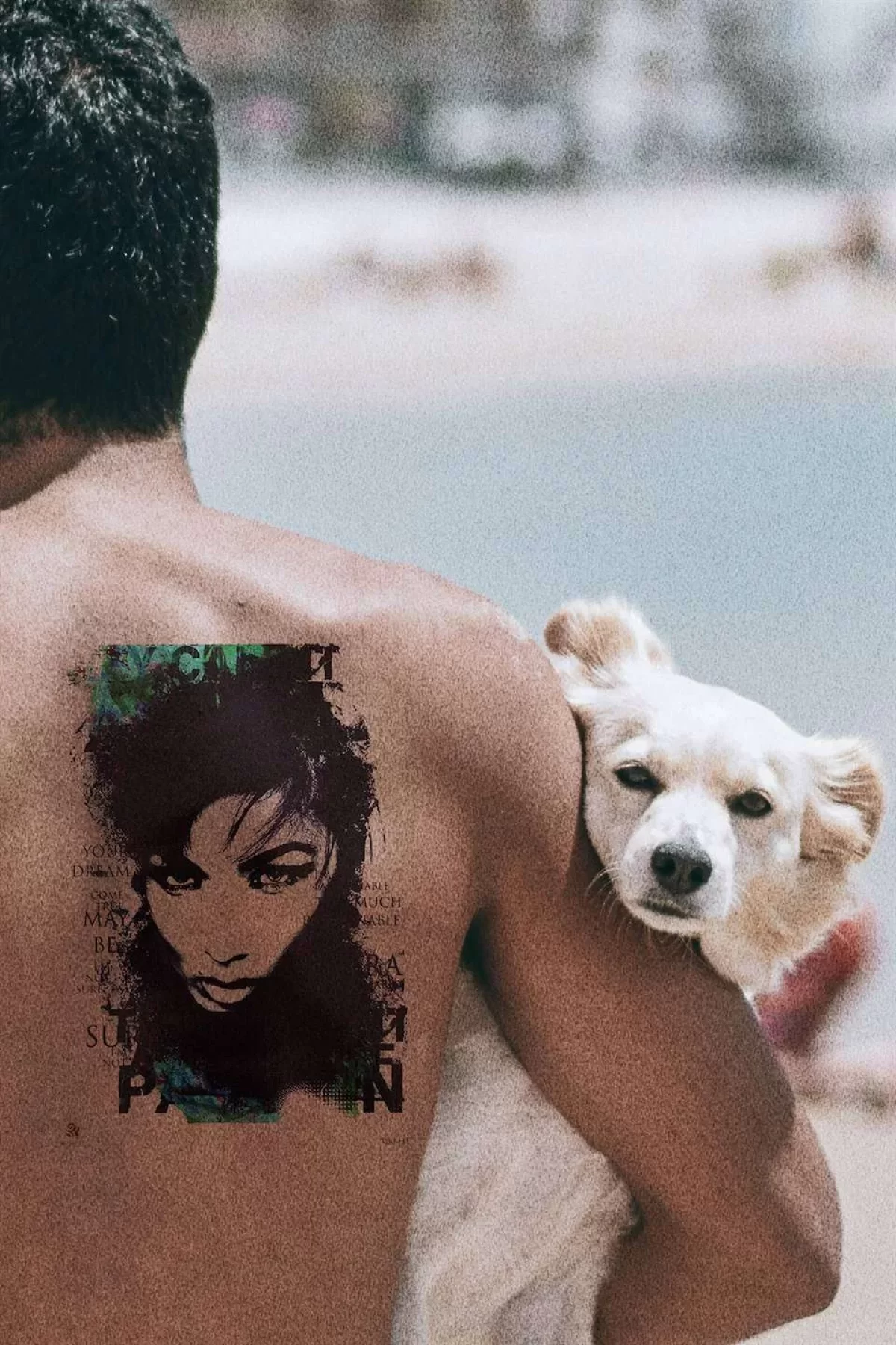 Geçici Kadın Modelli Dövme Tattoo