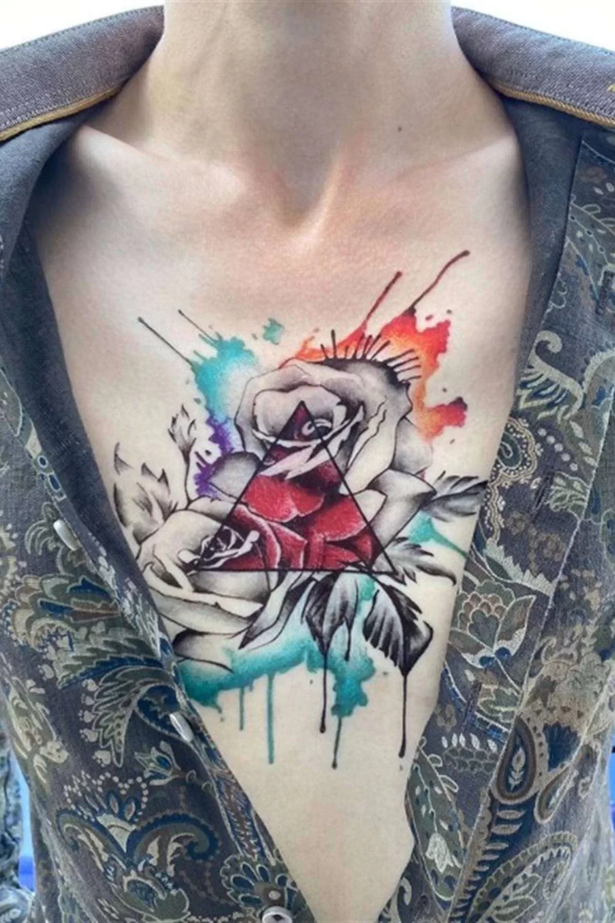 Geçici Gül Dövme Tattoo