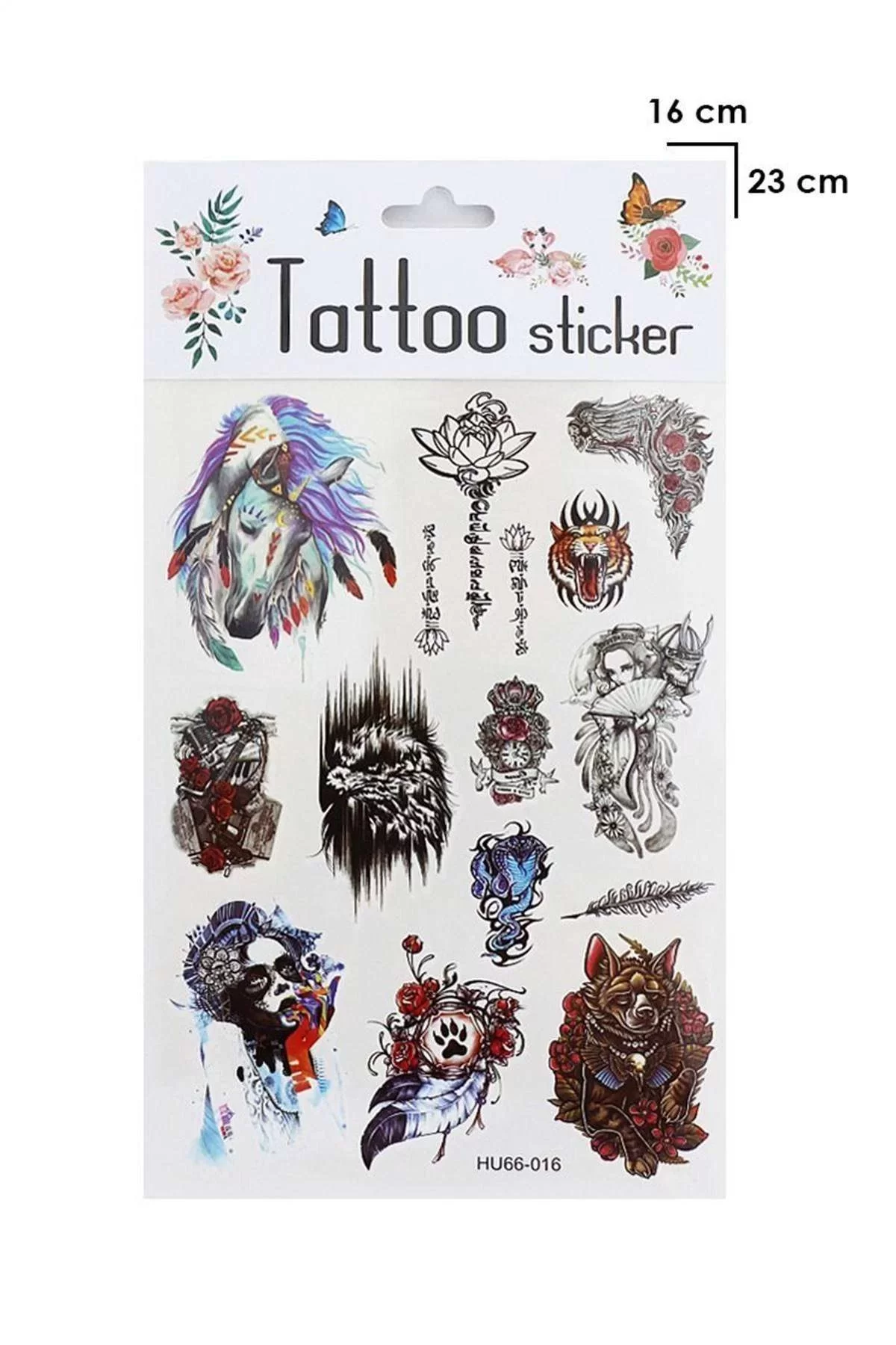 Geçici Karışık Dövme Tattoo
