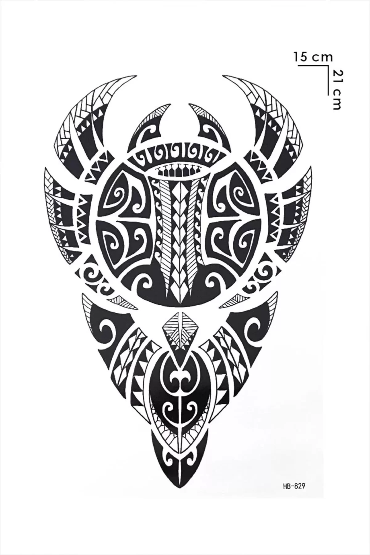 Maori Geçici Dövme Tattoo