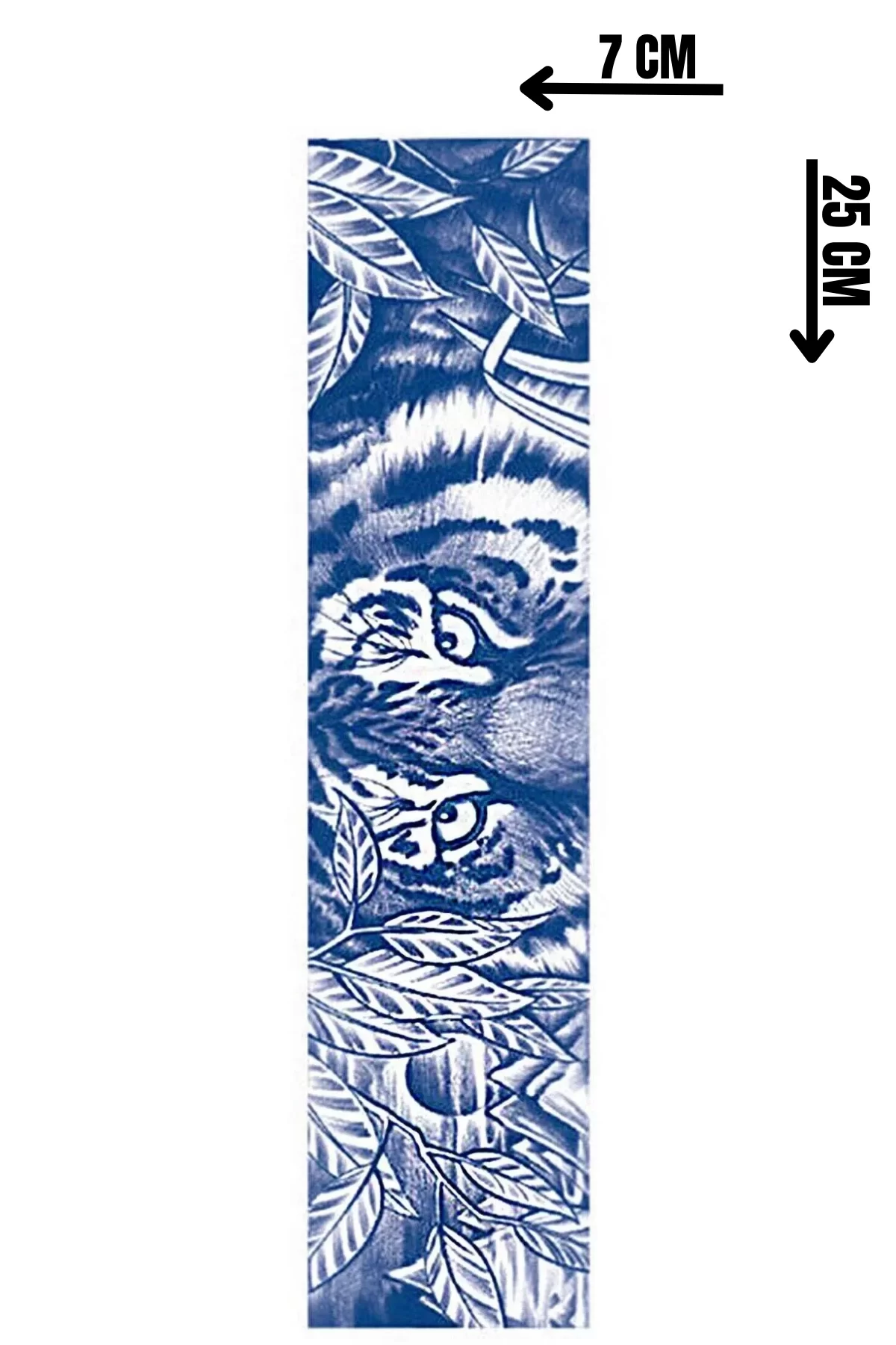 Aslan Figürlü 12 Saat Sonra Kararan Geçici Dövme Tattoo