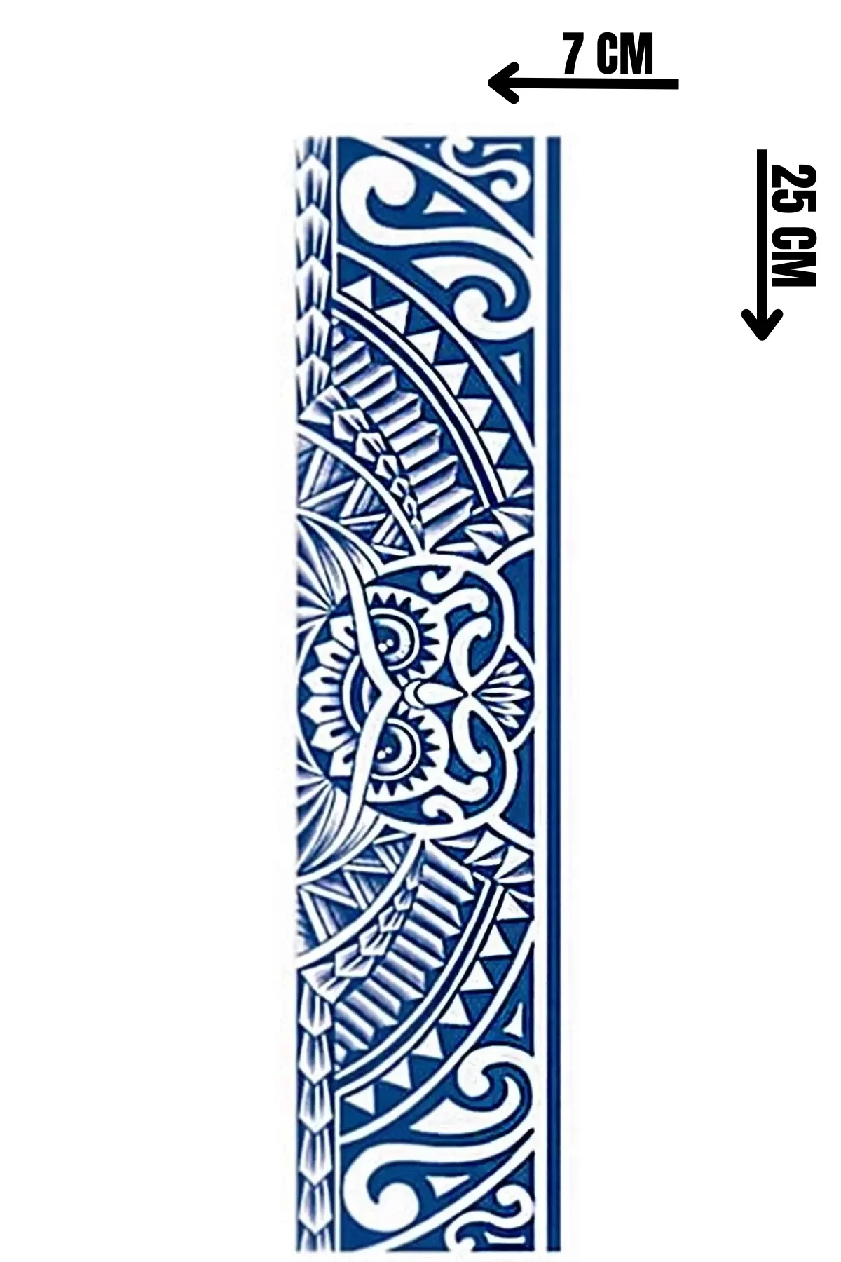 Baykuş Figürlü 12 Saat Sonra Kararan Geçici Dövme Tattoo