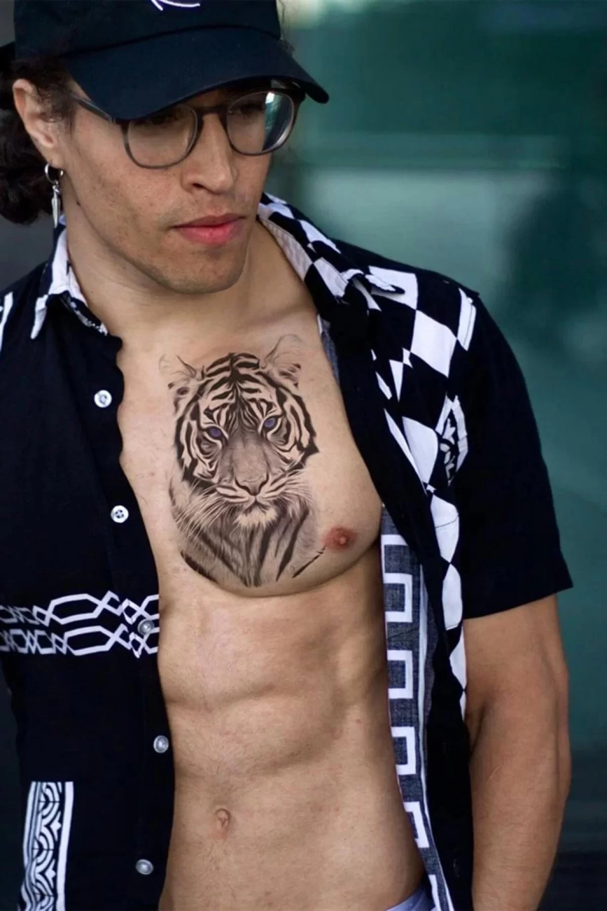 Bengal Kaplan Geçici Dövme Tattoo