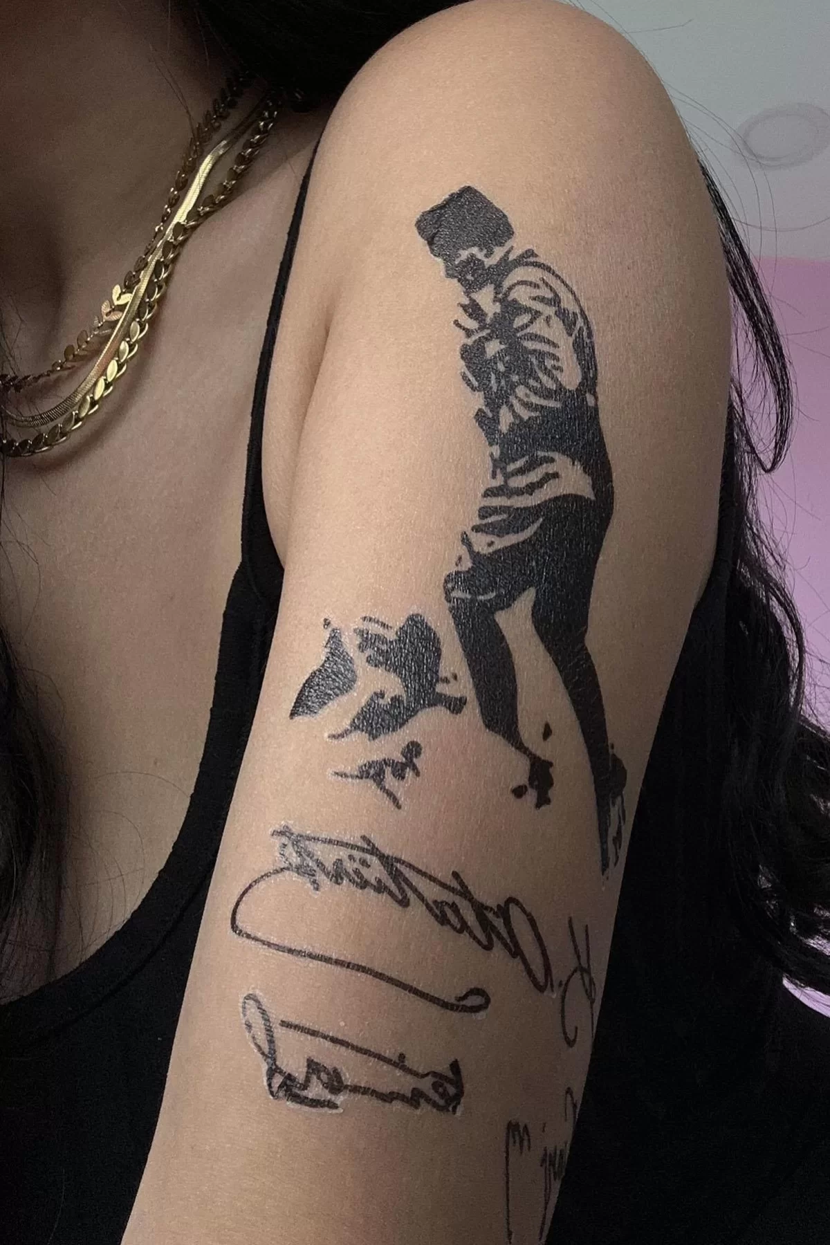 Geçici Atatürk İmza Dövme Tattoo