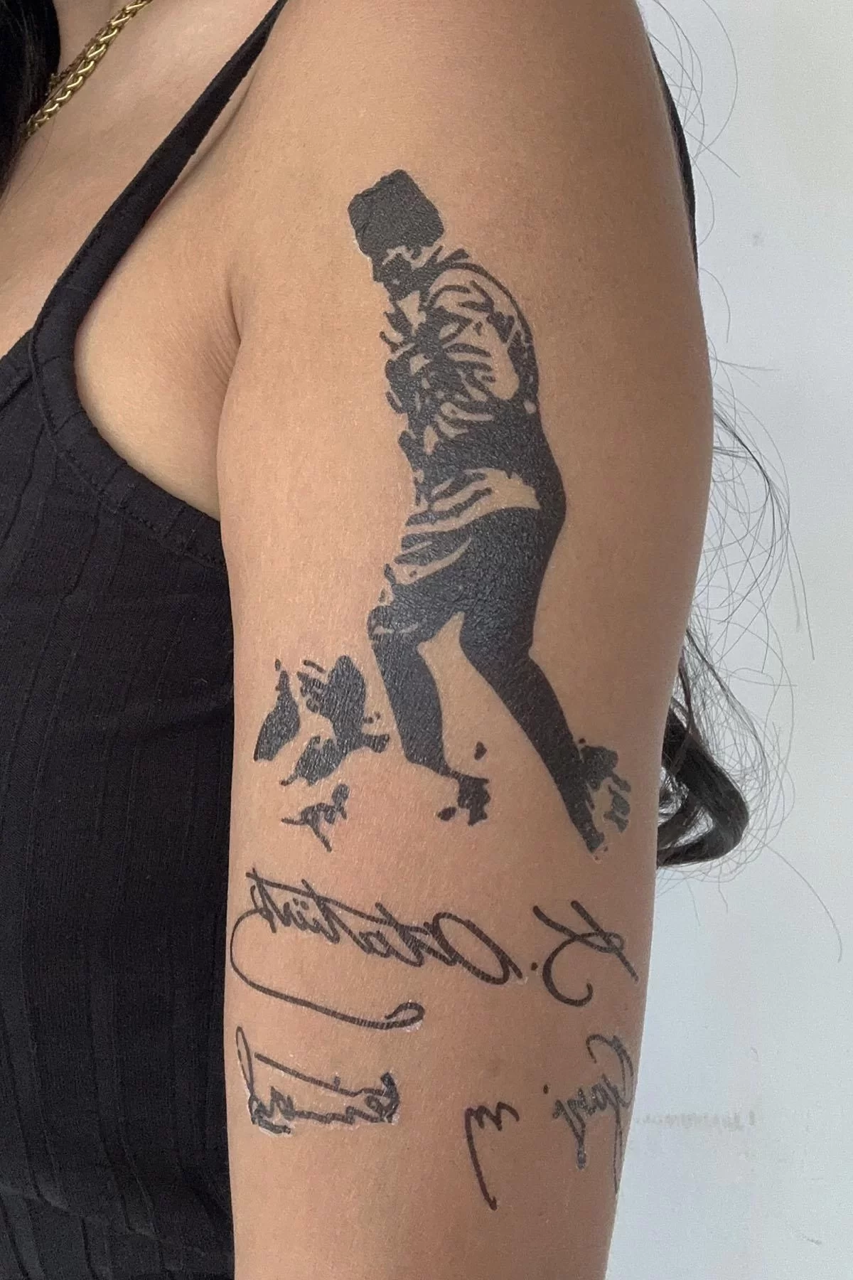 Geçici Atatürk İmza Dövme Tattoo