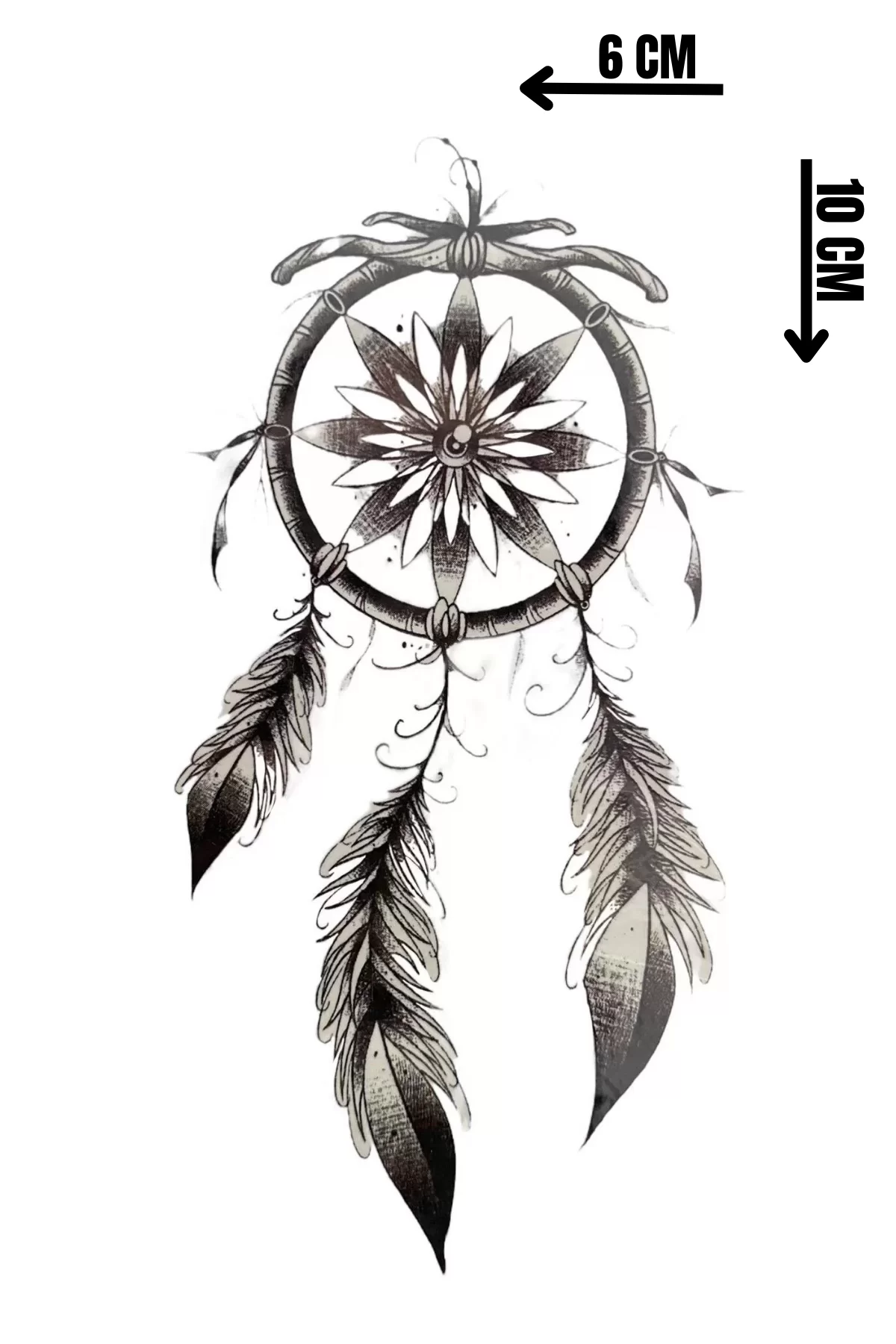 Geçici Düş Kapanı Figürlü Dövme Tatto