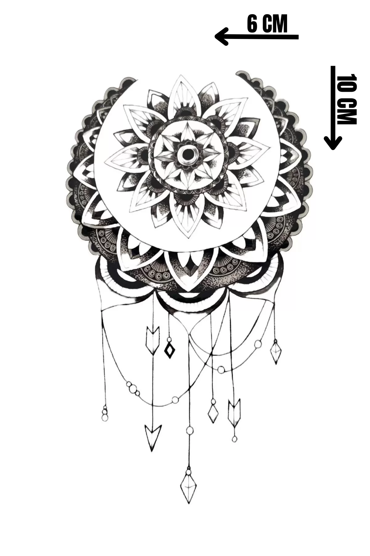 Geçici Düş Kapanı Figürlü Dövme Tattoo