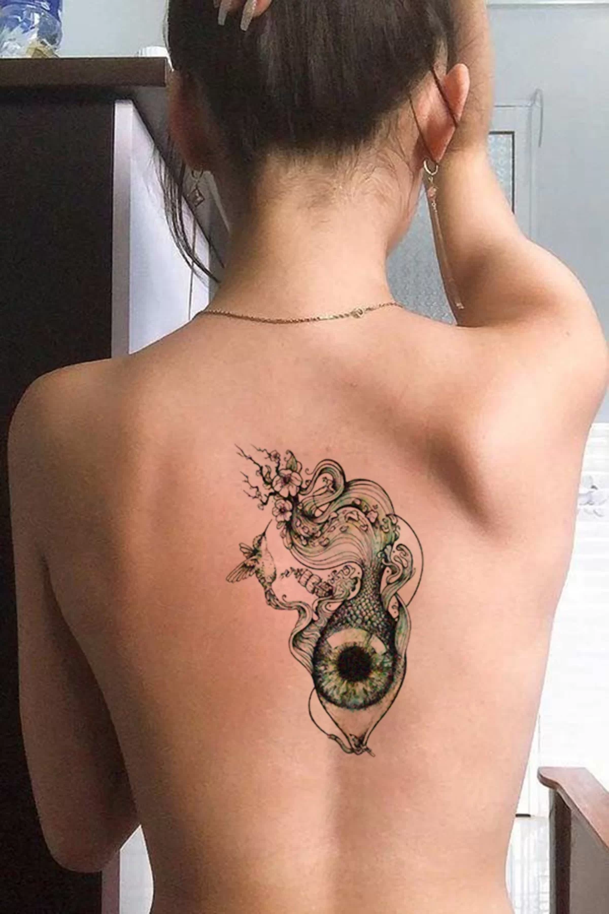 Geçici Göz Dövme Tattoo