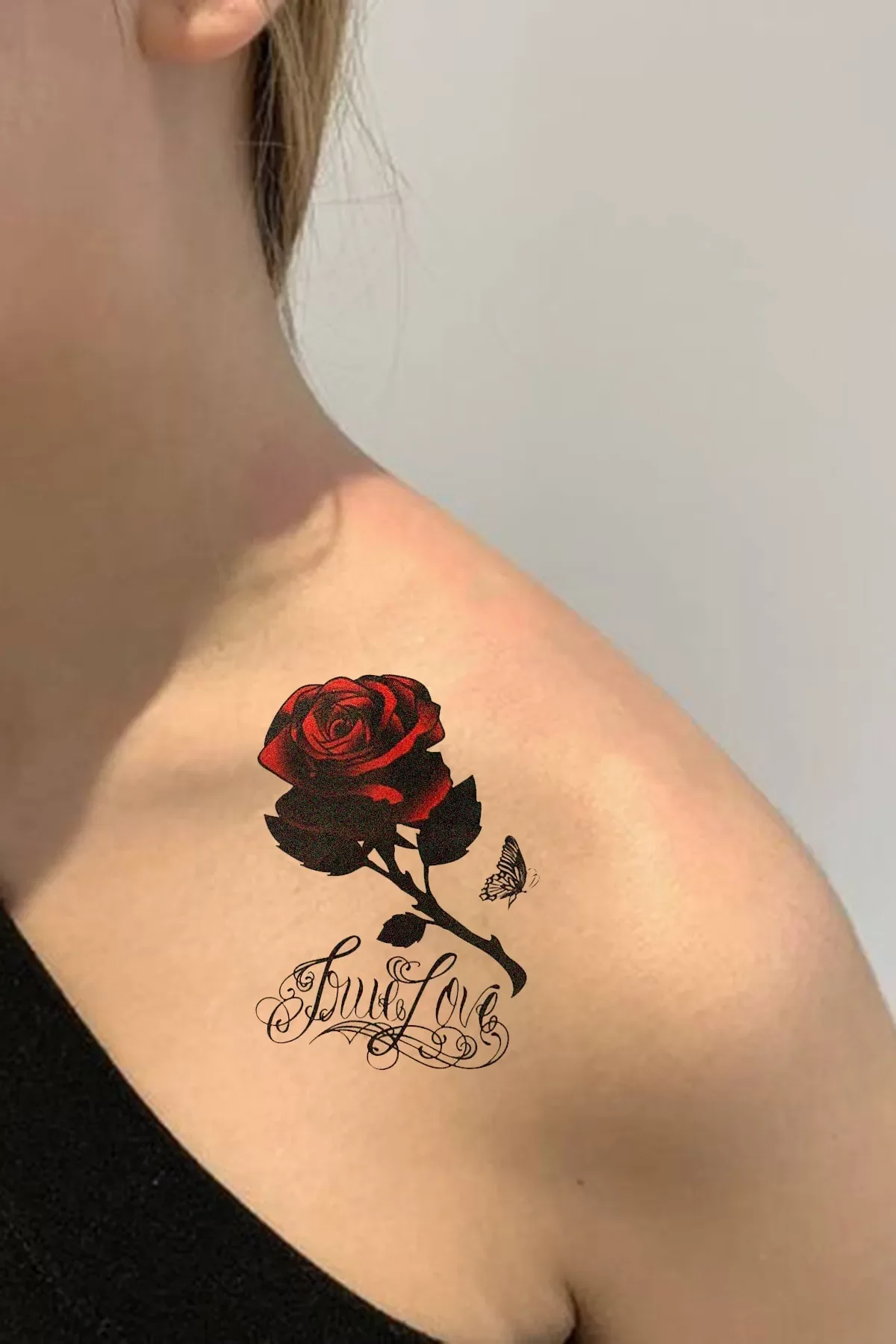 Geçici Gül Dövme Tattoo