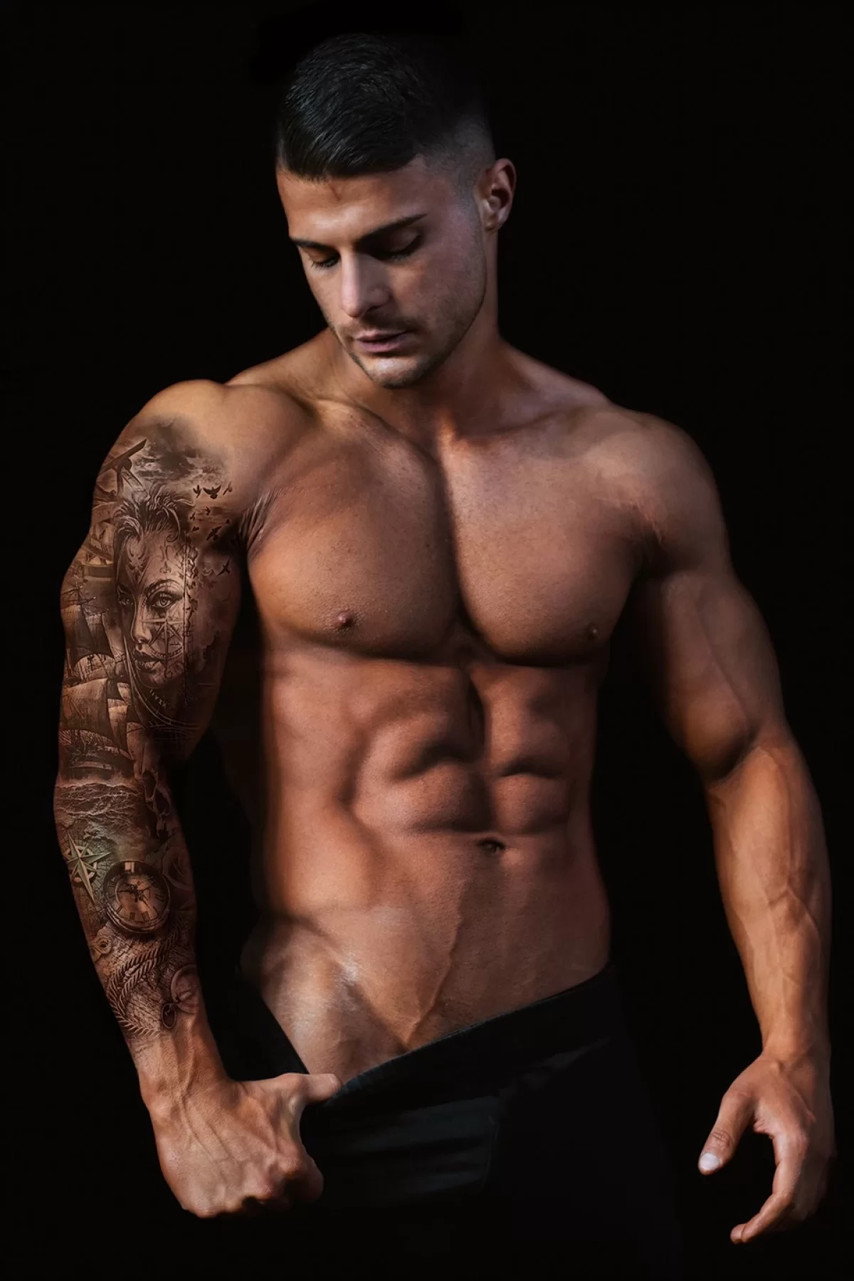 Geçici Kadın ve Denizci Dövme Tattoo