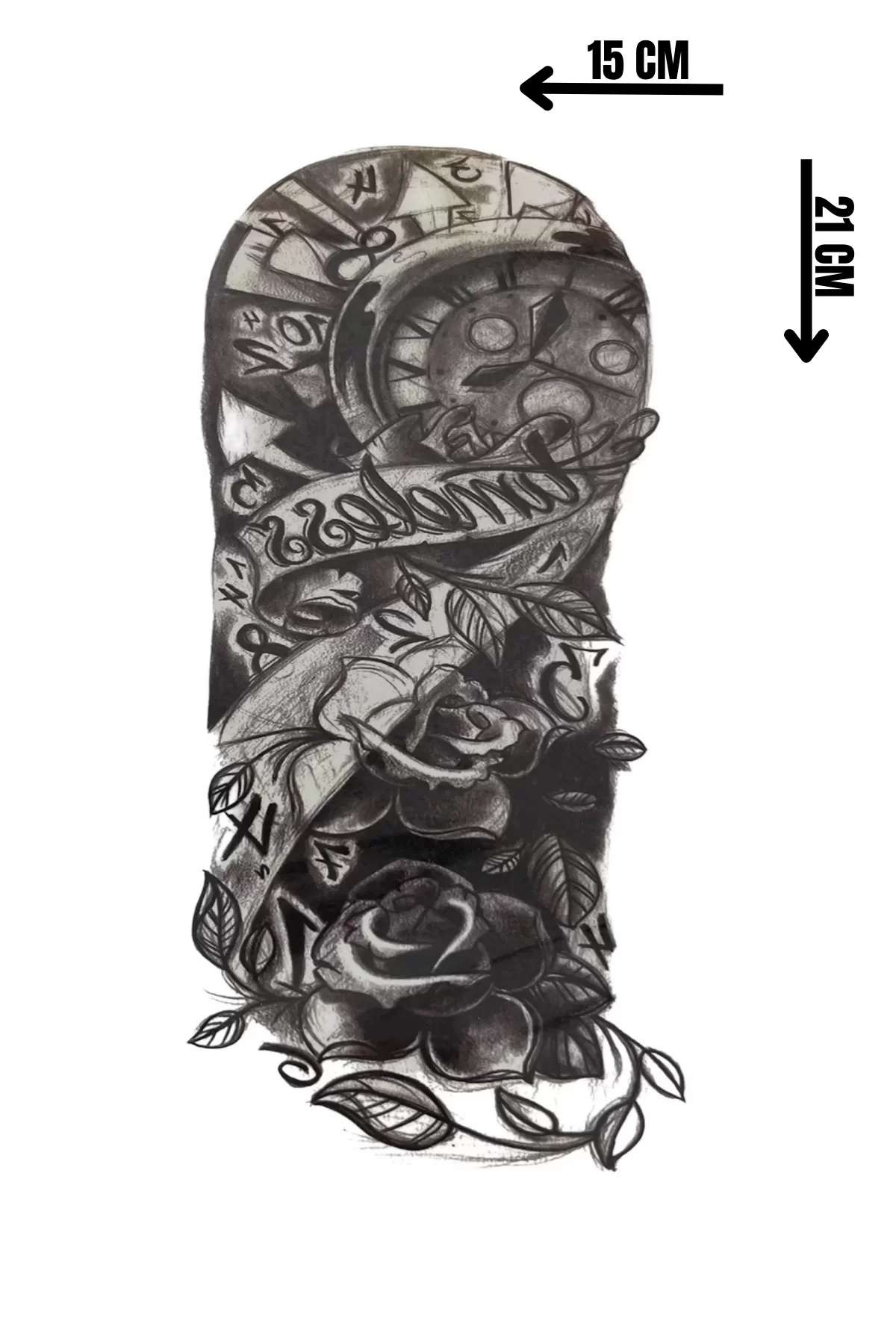 Geçici Karışık Figürlü Dövme Tattoo
