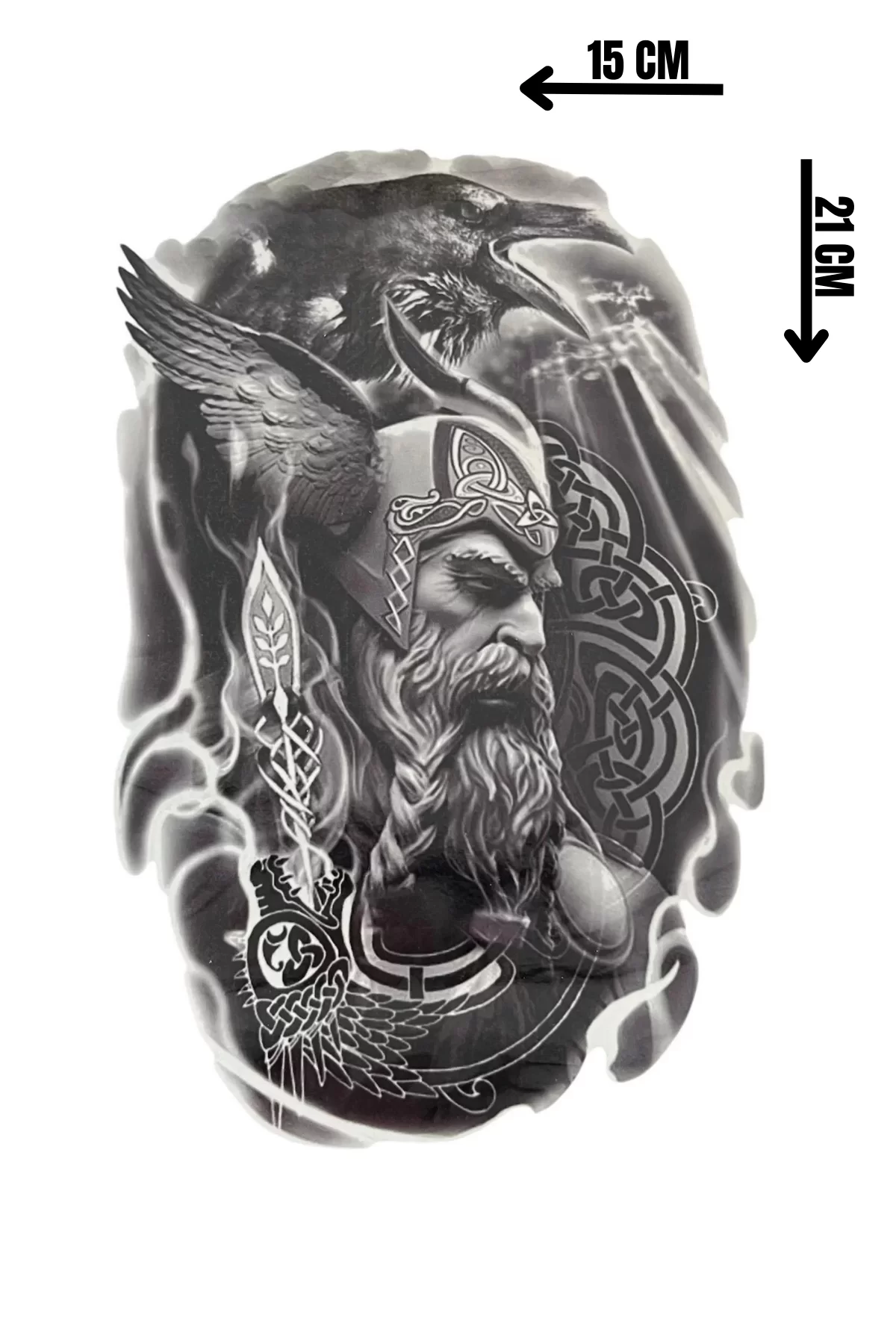Geçici Karışık Figürlü Dövme Tattoo