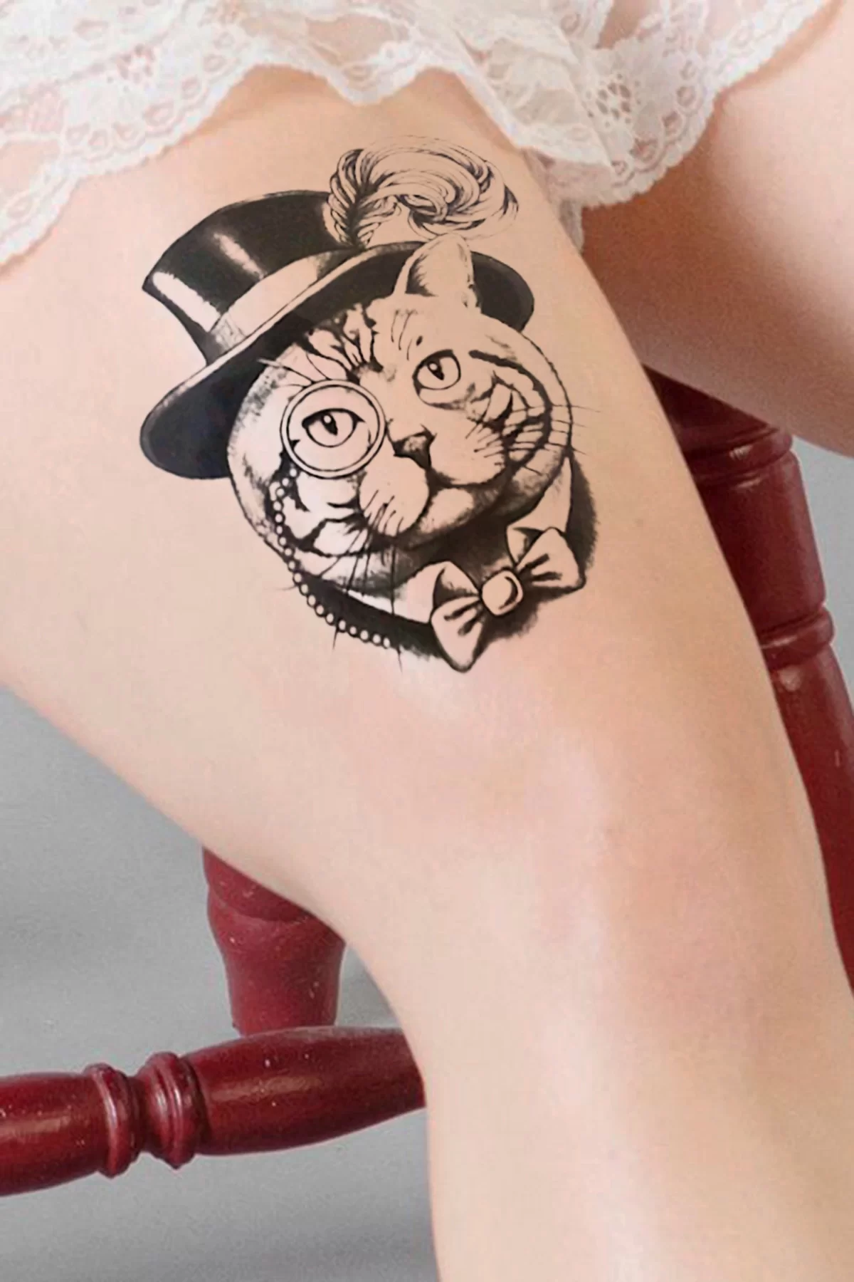 Geçici Kedi Dövme Tattoo