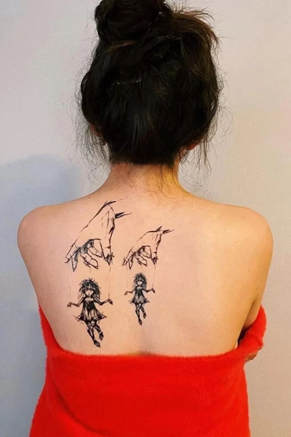 Geçici Kukla Dövme Tattoo