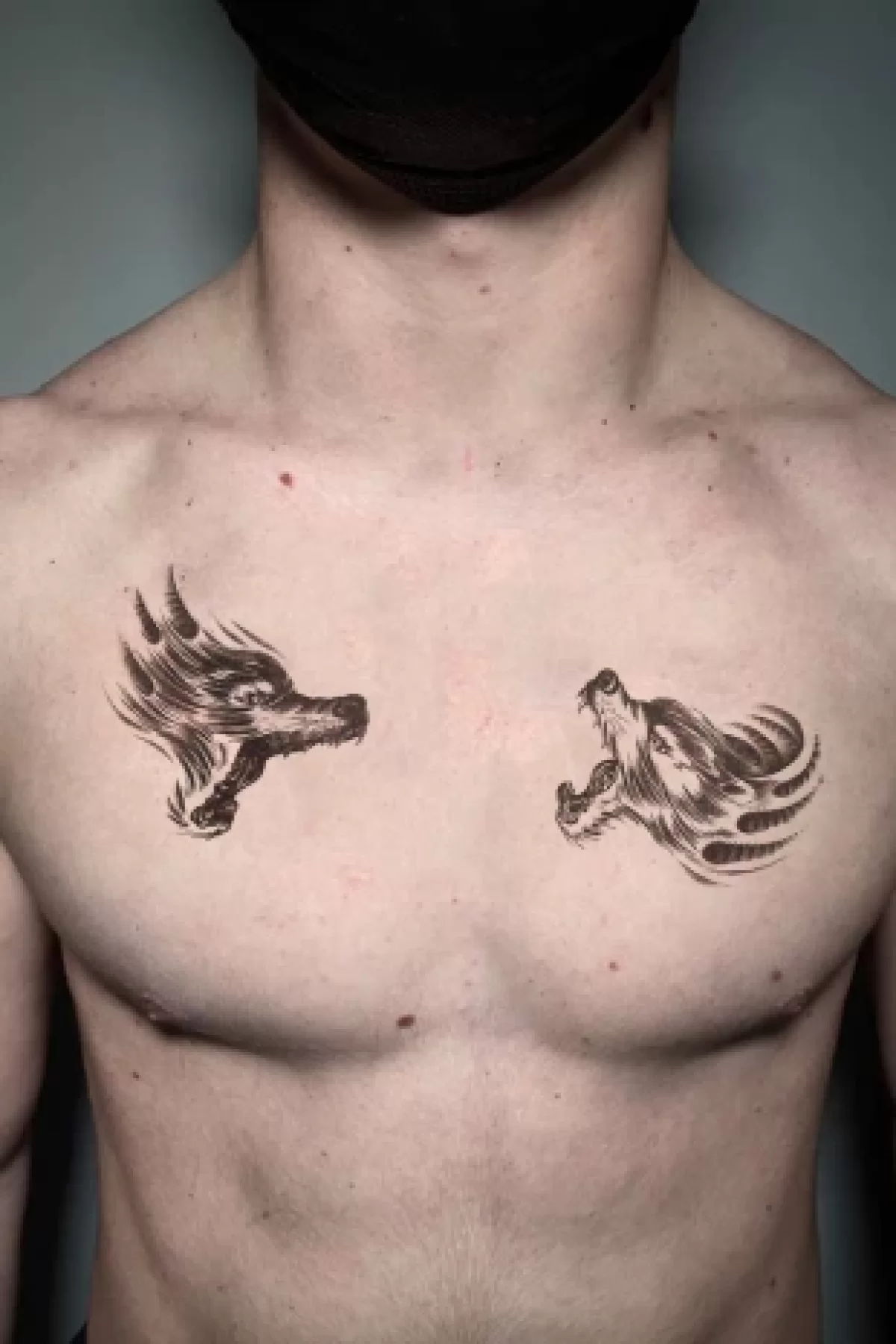 Geçici Kurt Dövme Tattoo