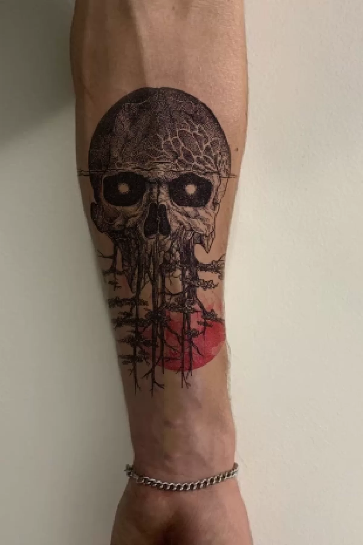 Geçici Kurukafa Dövme Tattoo