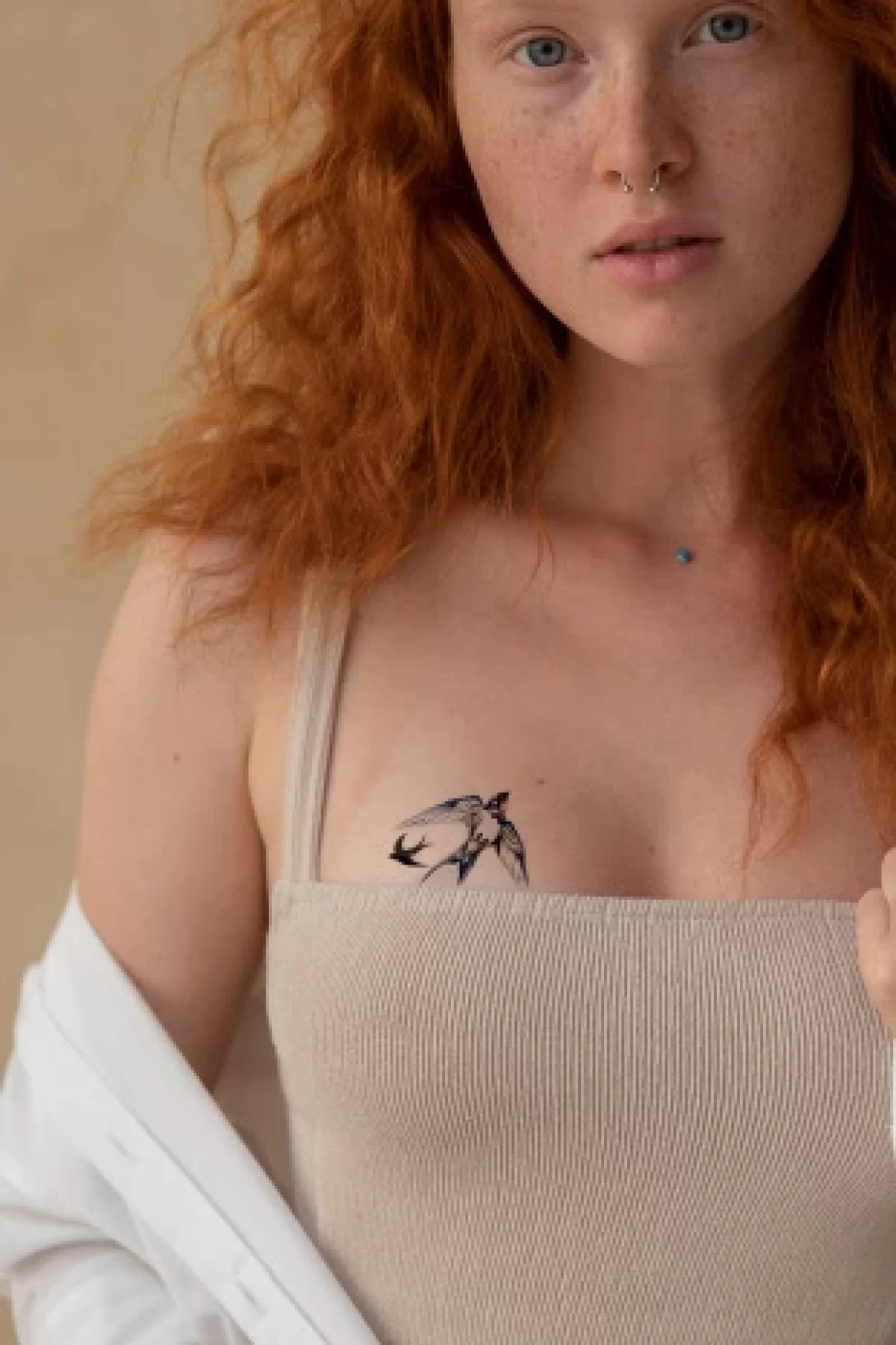 Geçici Kuş Mini Dövme Tattoo