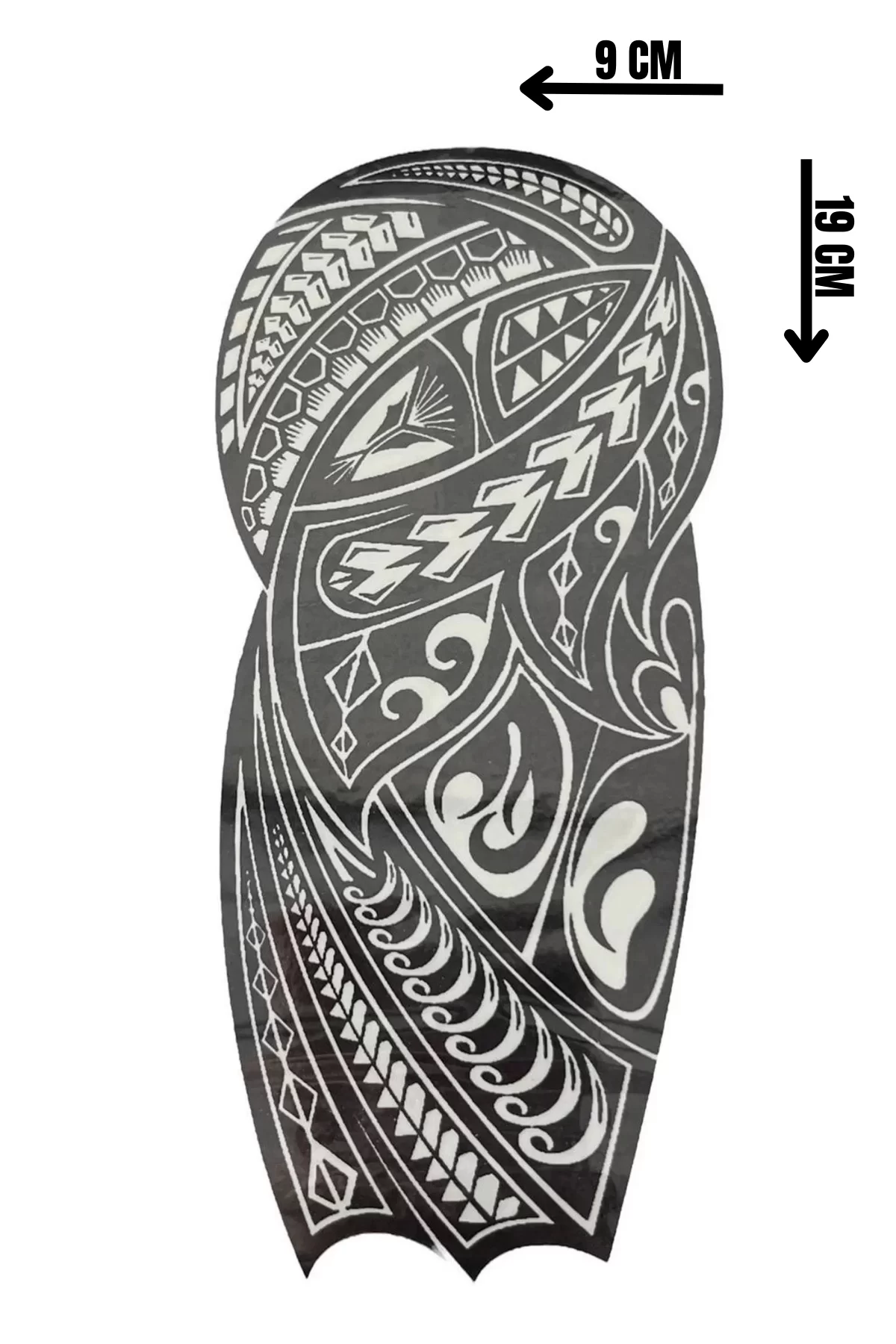 Geçici Maori Model Dövme Tattoo